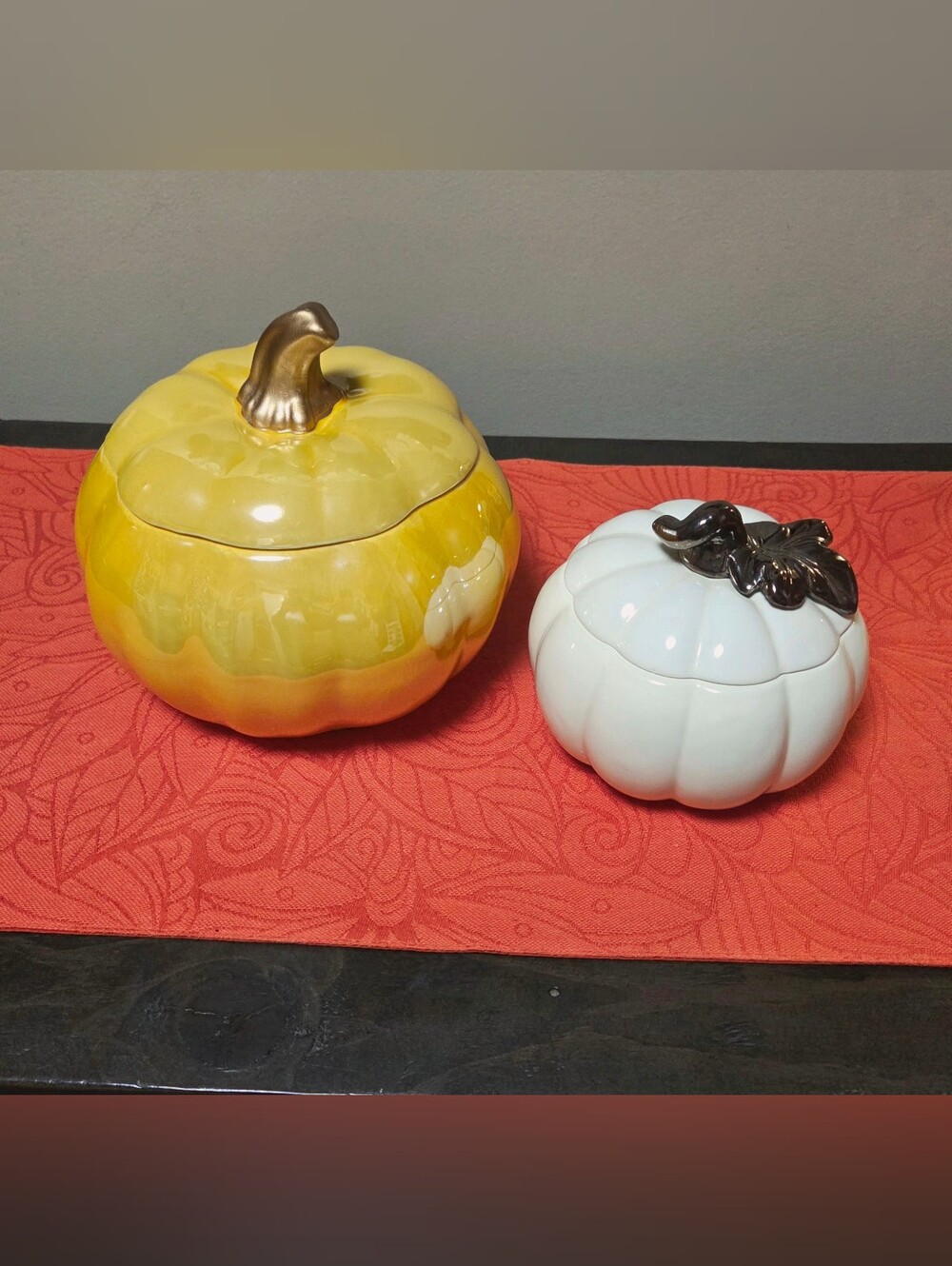 Ceramic DUO Pumpkins